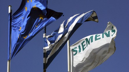 Greece issues arrest warrant for Siemens exec