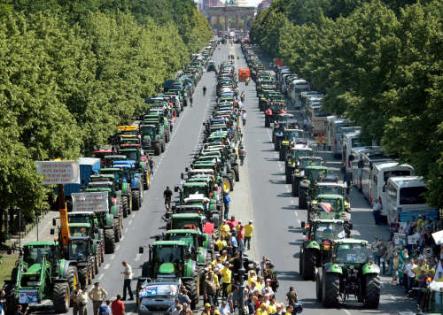 March of the tractors