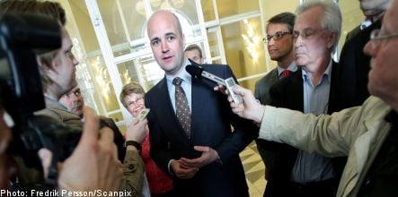 Reinfeldt extracts EU presidency 'truce' from opposition