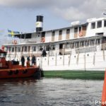 Göta Canal passenger boat runs aground