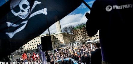 Pirate Party Sweden's third-largest: poll