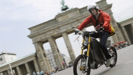 Berlin motorcycle inventor puts the human in hybrids