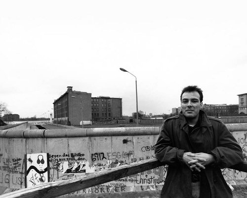 The Wall was never far away, and in December 1982 Jello Biafra of the Dead Kennedys took a look.Photo: Peter Gruchot