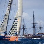 Swedish and US yachts do battle over Stockholm stage