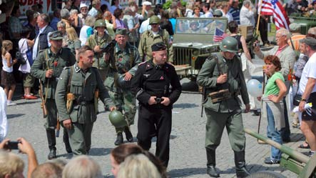 Parade in SS uniforms sparks outrage