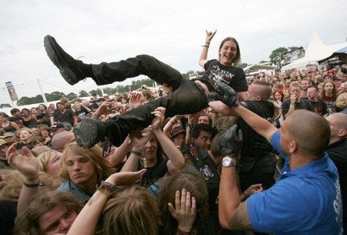 The festival is billed as the biggest heavy metal fest in the world with 90 bands in three days. Photo: DPA