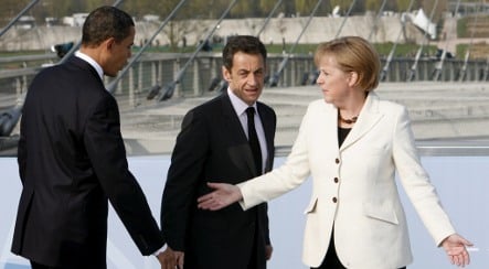 Merkel says G8 'not sufficient' to solve global problems