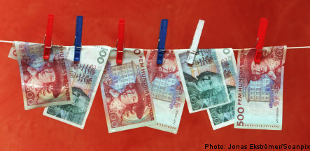 Sharp hike in Swedish money laundering cases