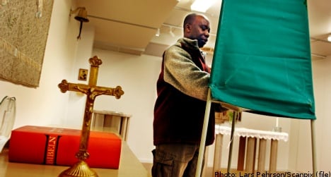 Swedes set to ignore church elections
