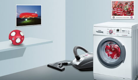 Clean it like The Kaiser: Siemens offers FC Bayern appliances
