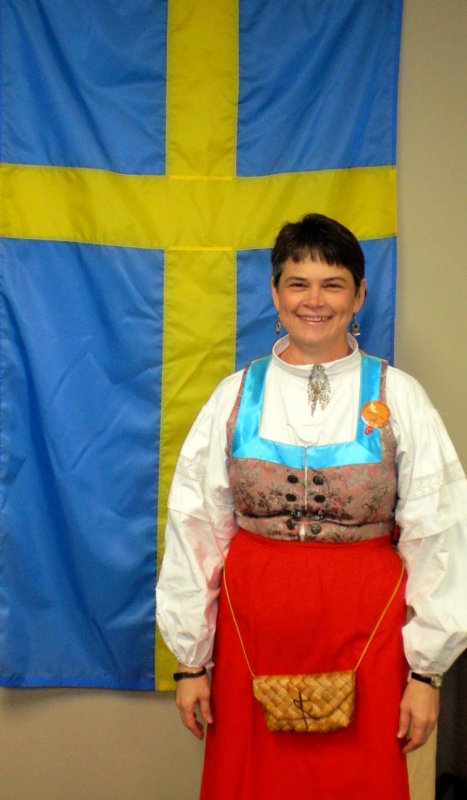 Carla Wilson is one of the most ardent of Lindsborg's defenders of Swedish culture