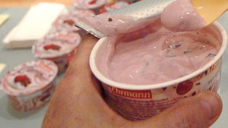 Strawberry yoghurt recalled over metal shard fears