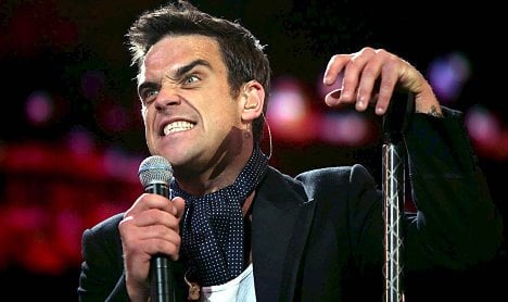 Robbie Williams to give free concert in Berlin on Friday