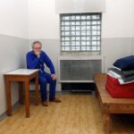 Emotional strain ends former Stasi prisoner’s live re-enactment