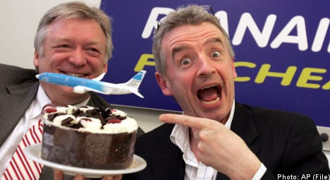 Swedish consumer group 'a bunch of idiots': Ryanair CEO