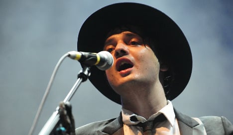 Peter Doherty angers Germans by mixing up national anthem