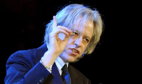 Geldof slams German foreign aid as 'not enough'