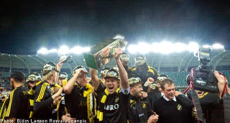 AIK takes home Swedish football league title