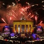 Germany celebrates the fall of the Berlin Wall