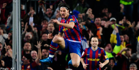 Zlatan's heroics lead Barcelona past Madrid