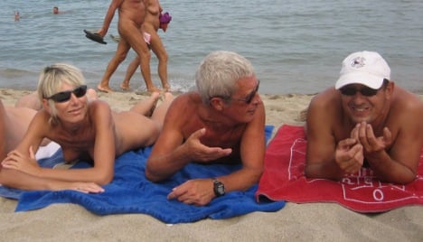 Former East German nudists still letting it all hang out
