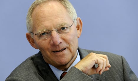Schäuble rules out tax reform before 2013