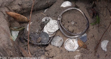Island thieves bag Viking treasure