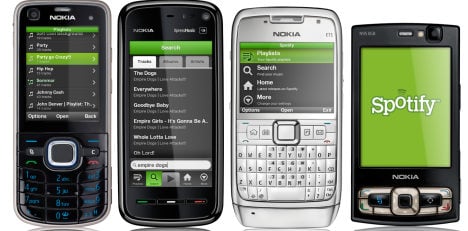 Spotify launches Symbian mobile app
