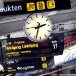 Train delays in Stockholm due to winter weather