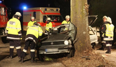 Lower Saxony drivers at highest risk for tree collisions