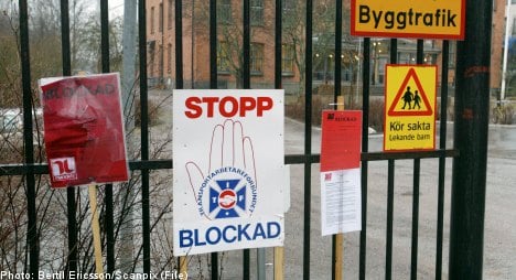 Unions ordered to pay for Vaxholm blockade