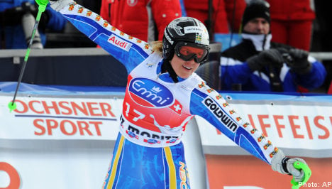 Pärson scores timely World Cup victory