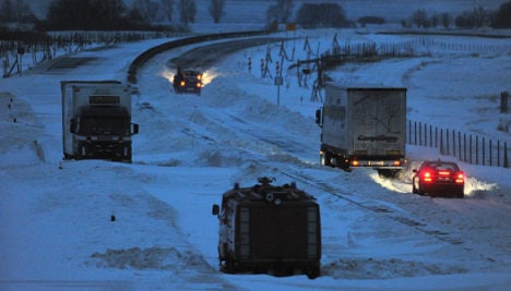Northern Germany battles winter chaos