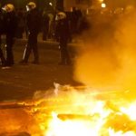Left-wing violence on streets of Hamburg