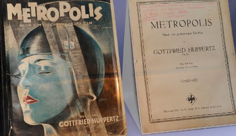 Exhibition gives first peek at restored masterpiece 'Metropolis'