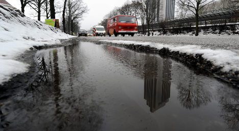 Brutal winter devastates German roadways