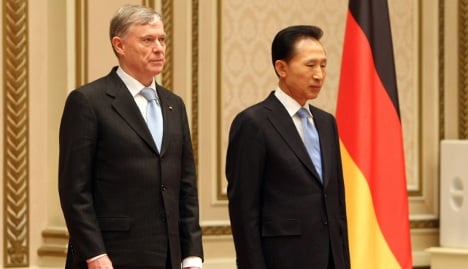 South Korea seeks Germany's advice on reunification