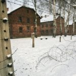 Sweden arrests Auschwitz sign suspect