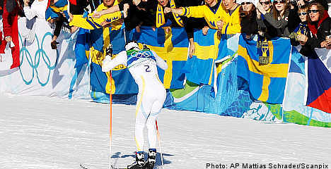 Swedes dominate in men’s cross-country