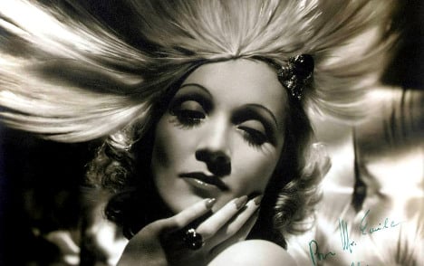 Marlene Dietrich the first star on 'Berlin Walk'