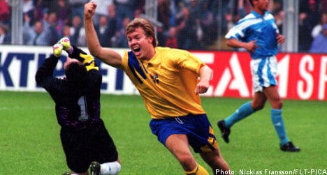 ‘Roland Nilsson stole my goal’: Tomas Brolin
