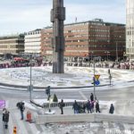 Stockholm pram march marks Women’s Day