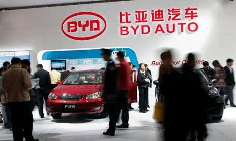 Daimler teams up with Chinese carmaker BYD for electric auto