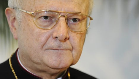 Zollitsch says pope 'warning' German clergy