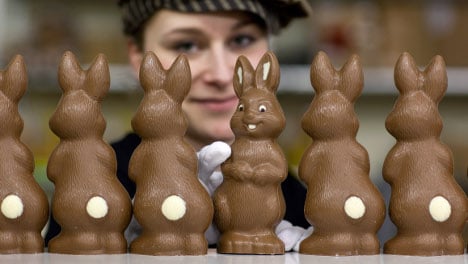 Germans opt for smaller chocolate eggs and bunnies this Easter