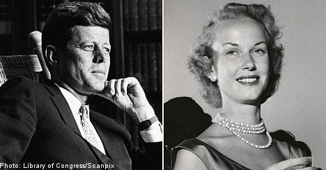 JFK letters to Swedish sweetheart sold