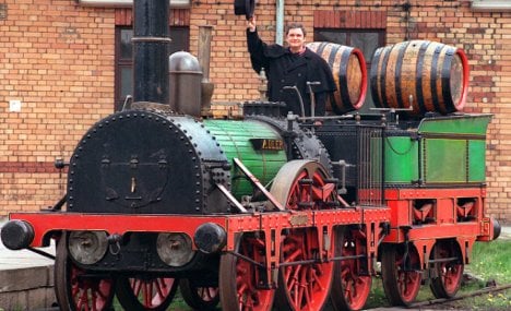 Historic steam locomotives gather for Easter train festival