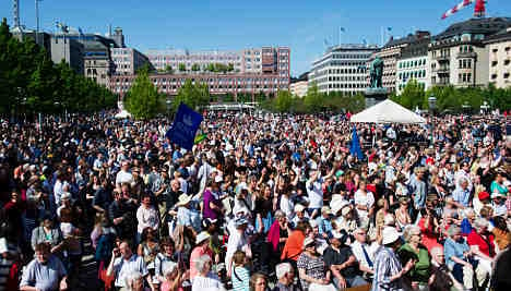 Thousands descend on Stockholm for annual Jesus fest