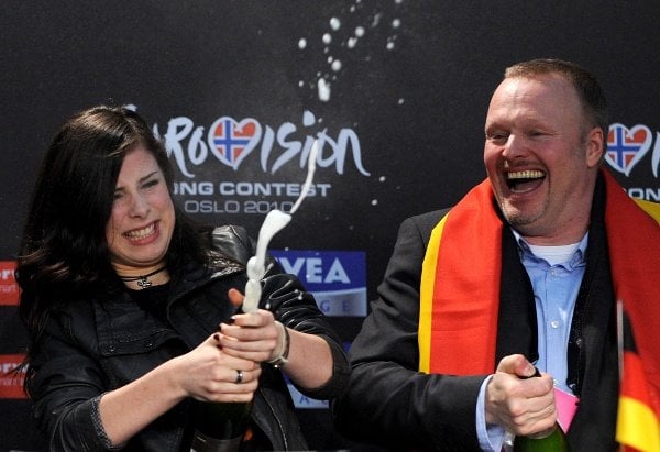 TV personality Stefan Raab, who has mentored Lena Meyer-Landrut since she won a national casting show to represent Germany at Eurovision, mooted the possibility the teenager could take part in the competition again next year.Photo: DPA