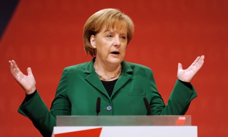 Merkel: Rescue package is a temporary fix